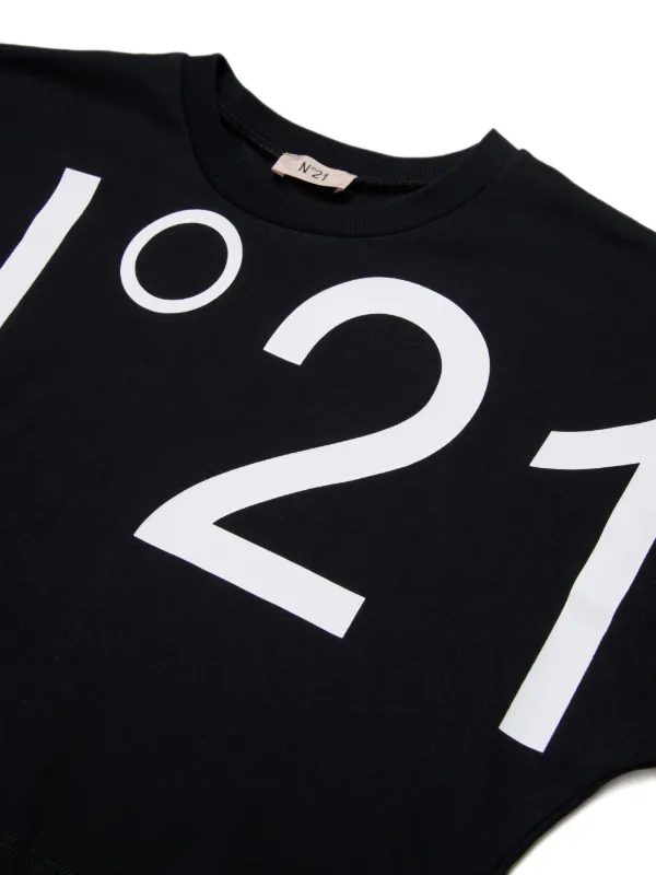 Nº21 ロゴ Tシャツ N 21 ヌメロヴェントゥーノ Logo Print 【公式通販】