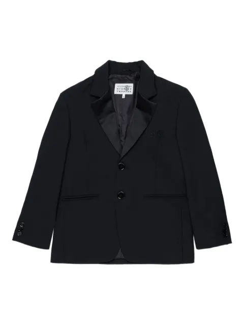 MM6 Maison Margiela Kids embroidered blazer