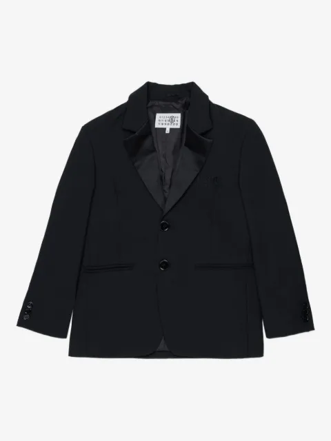 MM6 Maison Margiela Kids embroidered blazer