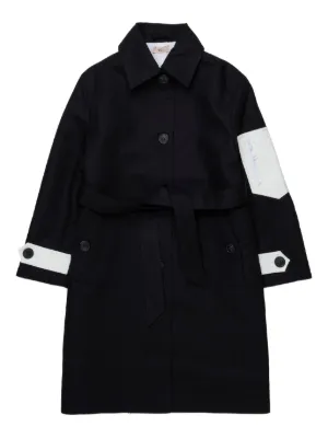 様　BURBERRY Co.kk KIDS 104cm サイズ4Y コート チェック TBロゴ BURBERRY（バーバリー） ウールコート　8Y ジャケット・ブルゾン