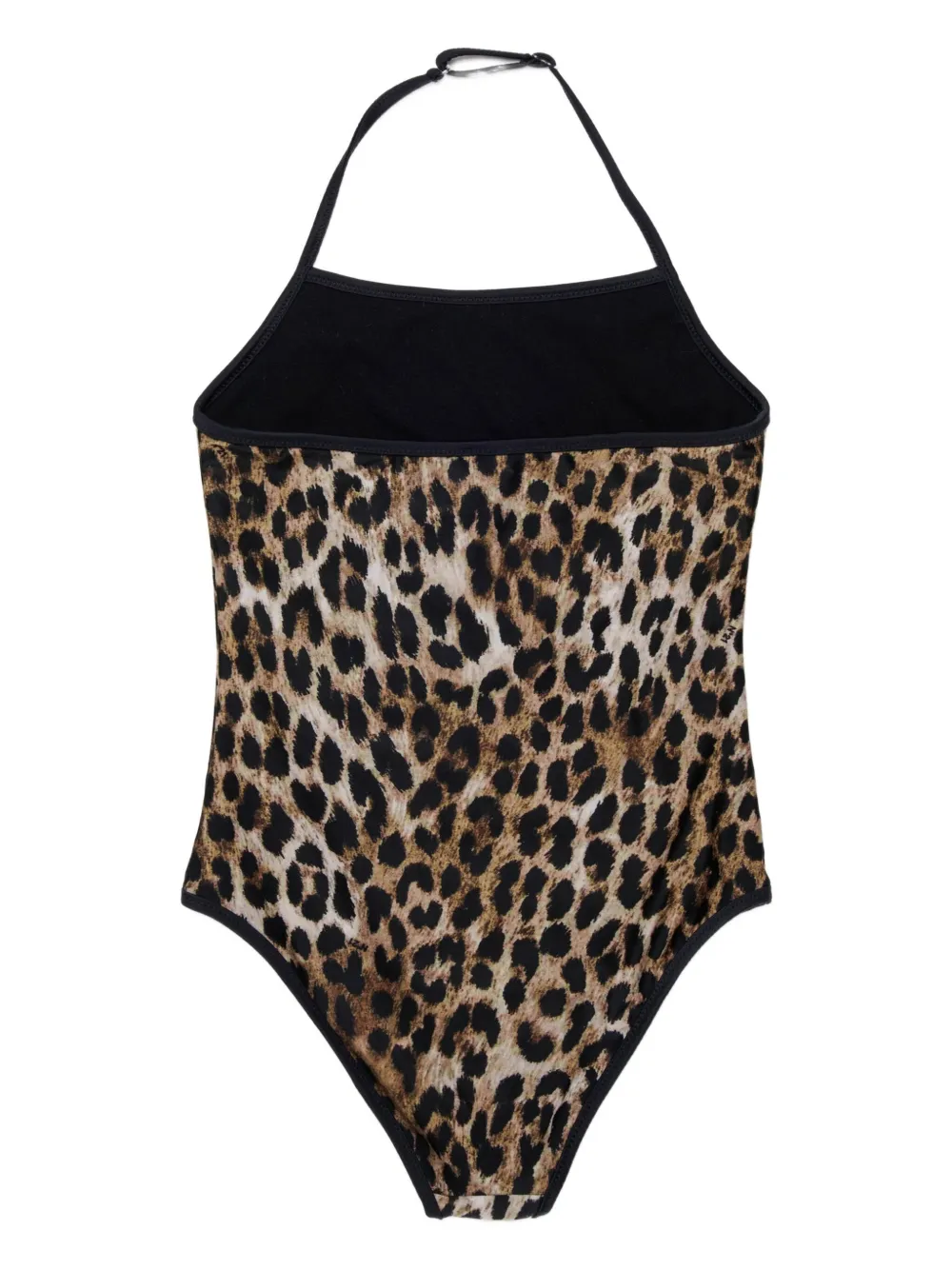 Halterneck Animal Print Swimsuit