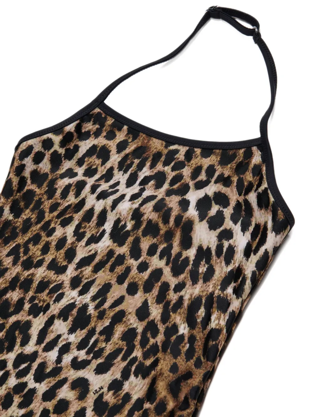 Halterneck Animal Print Swimsuit