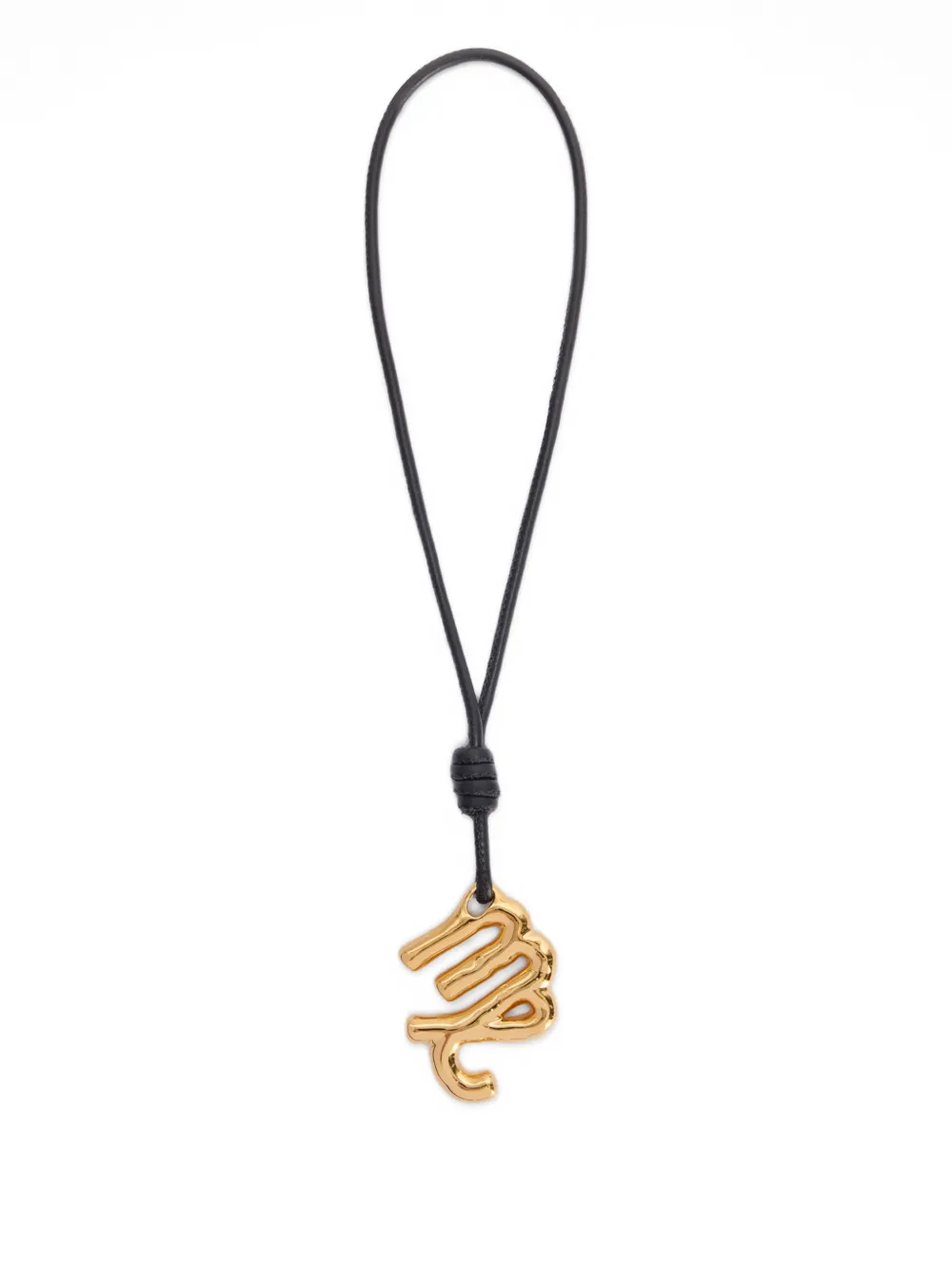Jil Sander Zodiac charm necklace - Oro