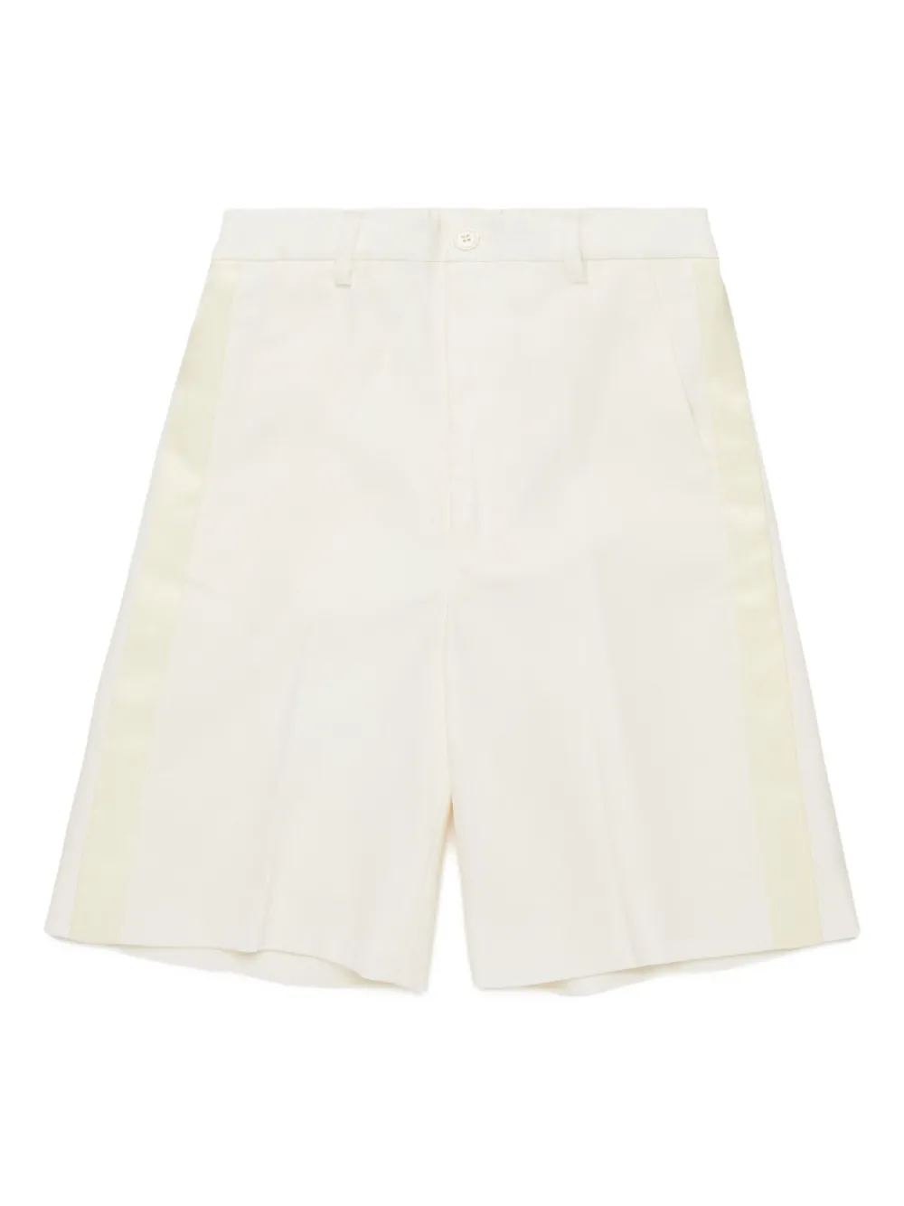 MM6 Maison Margiela Kids Shorts con inserti - Toni neutri