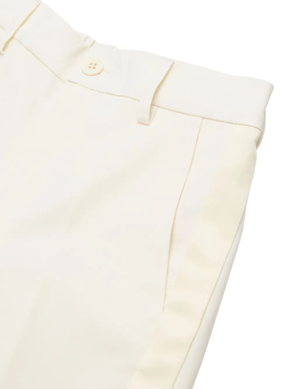 MM6 Maison Margiela Kids Shorts met zijvlak Beige