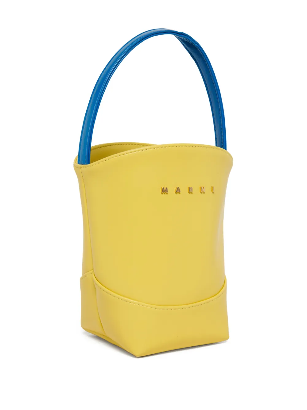Marni Kids Flower Basket schoudertas met handvat - Geel