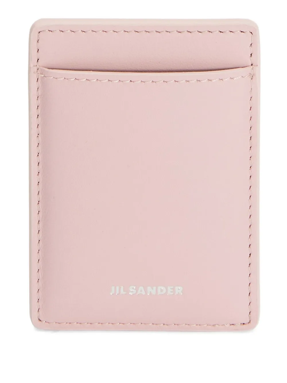 Jil Sander Portacarte goffrato - Rosa
