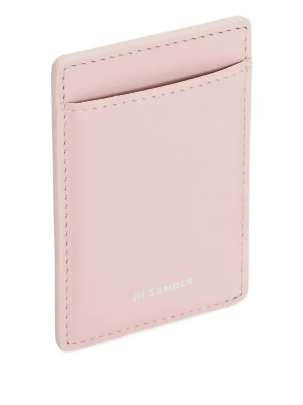 Jil Sander エンボス マグネット カードケース | ピンク | FARFETCH JP