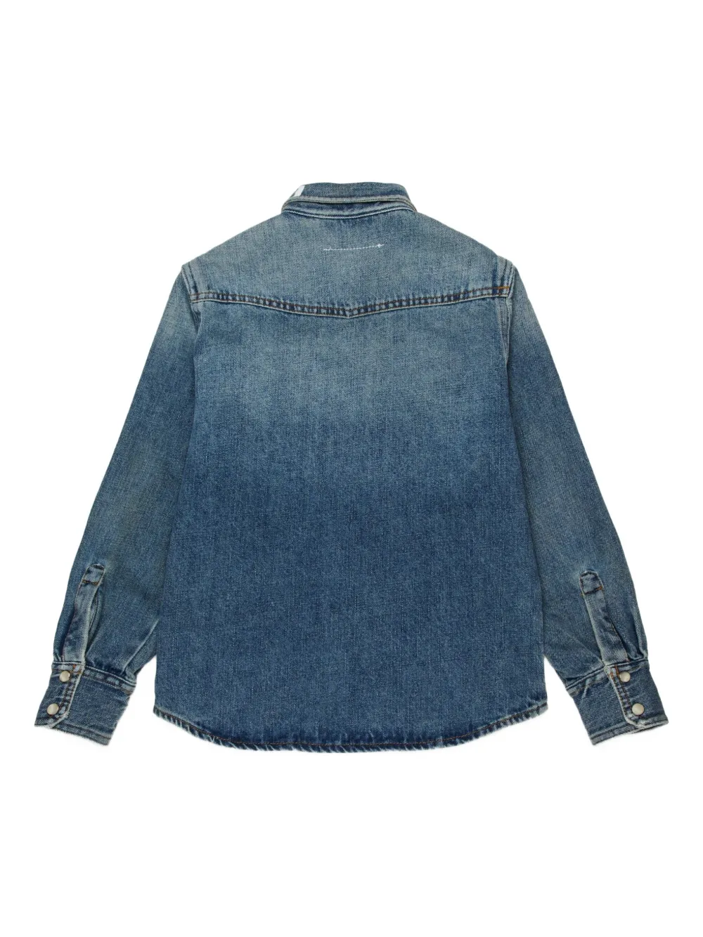 MM6 Maison Margiela Kids Shirt met print Blauw