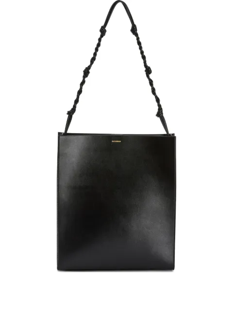 Jil Sander Bolsa Tangle com logo gravado