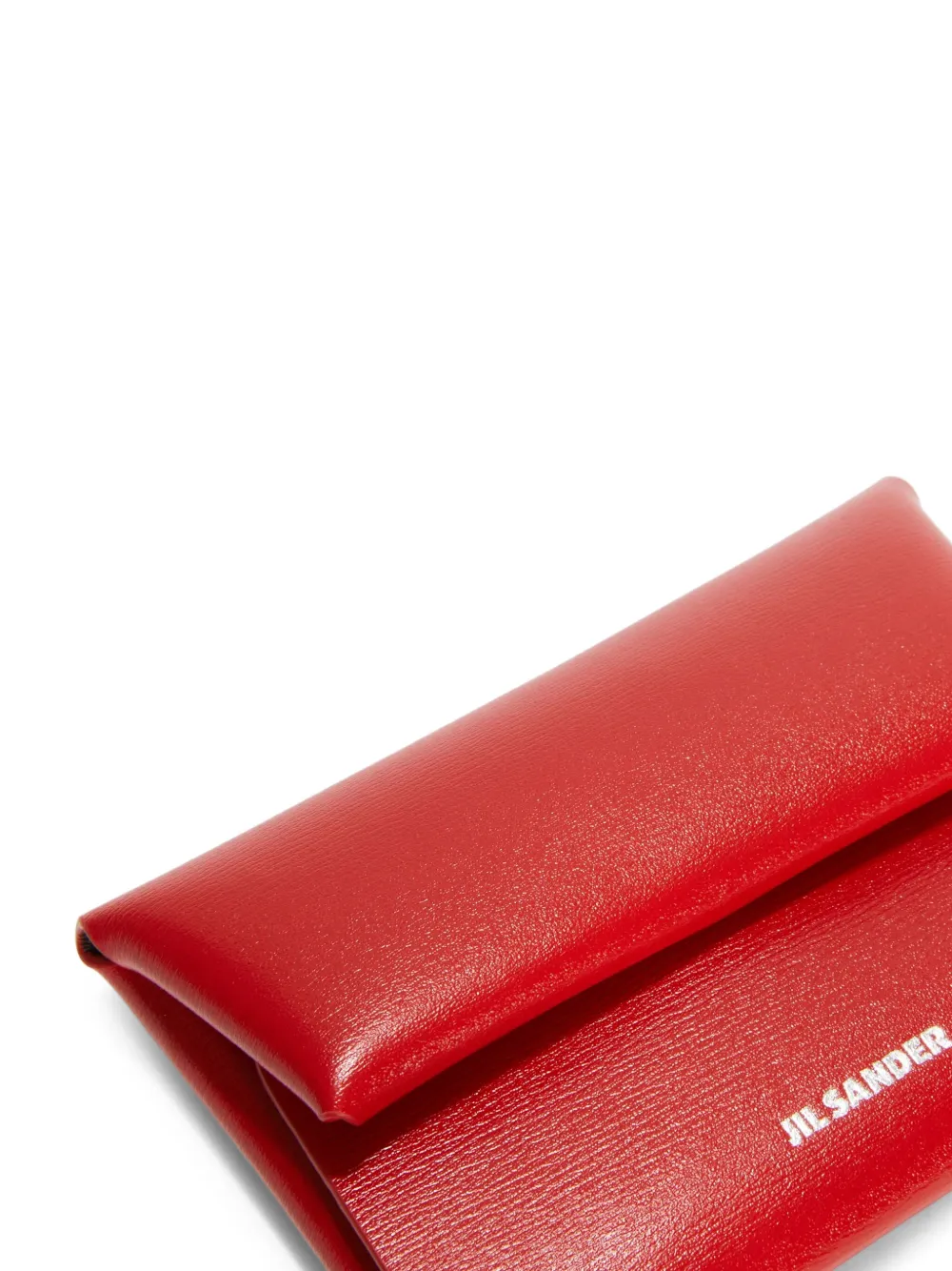 Jil Sander Folded pasjeshouder Rood