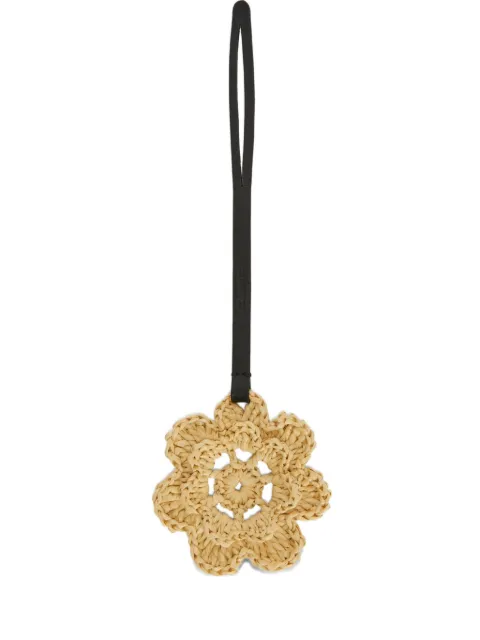 Jil Sander flower bag charm