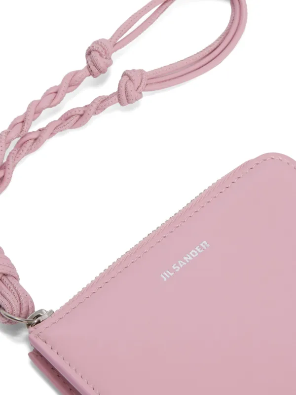 Jil Sander Tangle Card Holder | Pink | FARFETCH BH