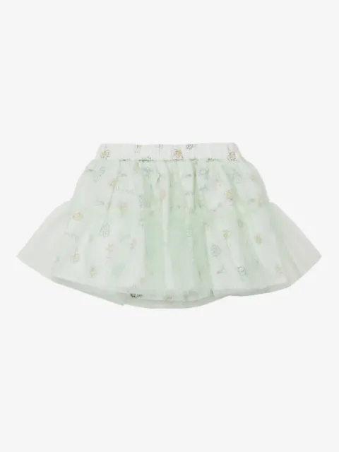 Marni Kids ruffled floral skirt