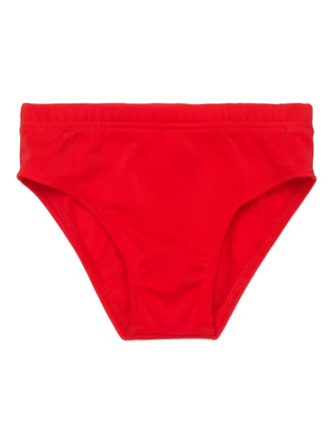 Diesel Kids Milib logo swim trunks
