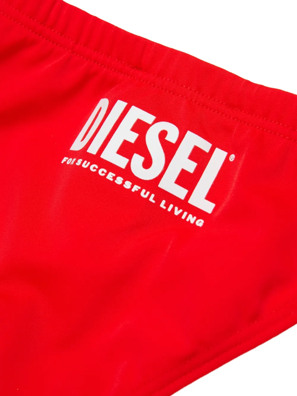 Diesel Kids Milib zwembroek met logo Rood
