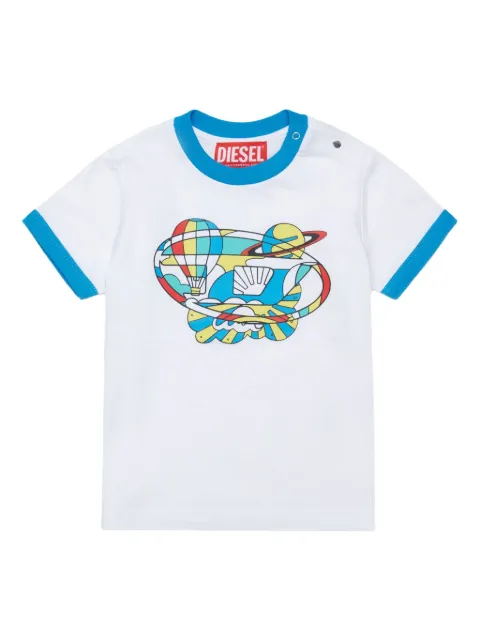Diesel Kids Twirb graphic-print T-shirt