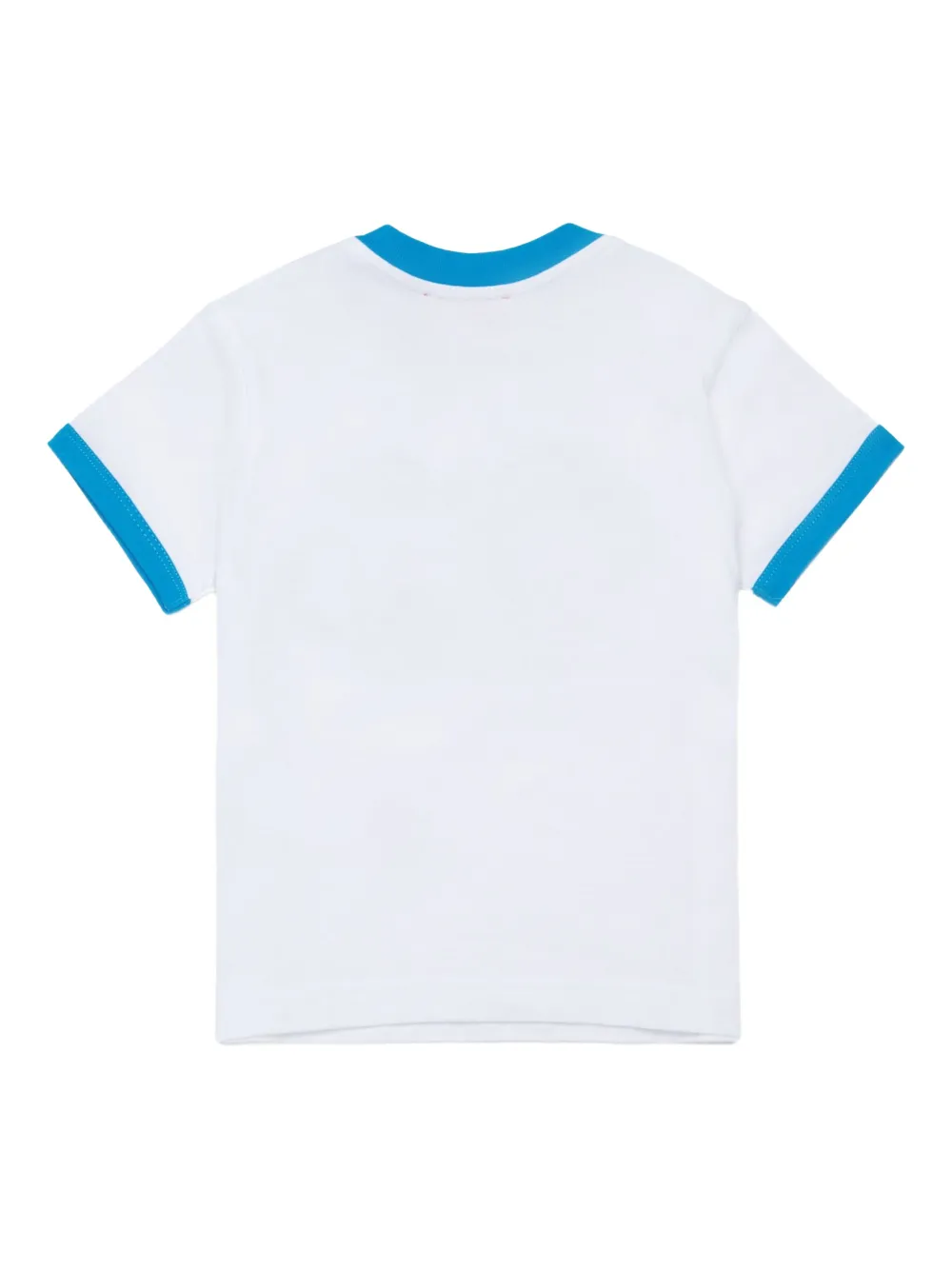Diesel Kids Twirb T-shirt met grafische print Wit