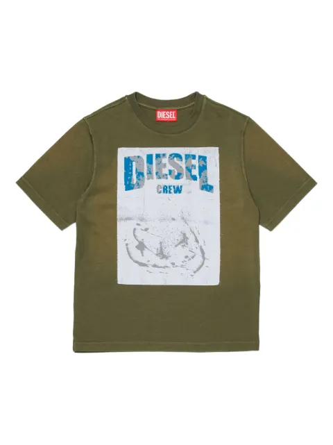 Diesel Kids crewneck graphic T-shirt