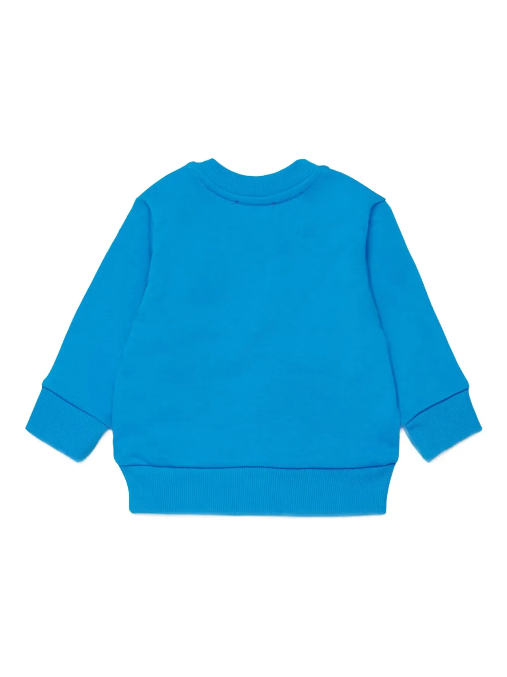 Diesel Kids Sottyb trui met logodetail Blauw