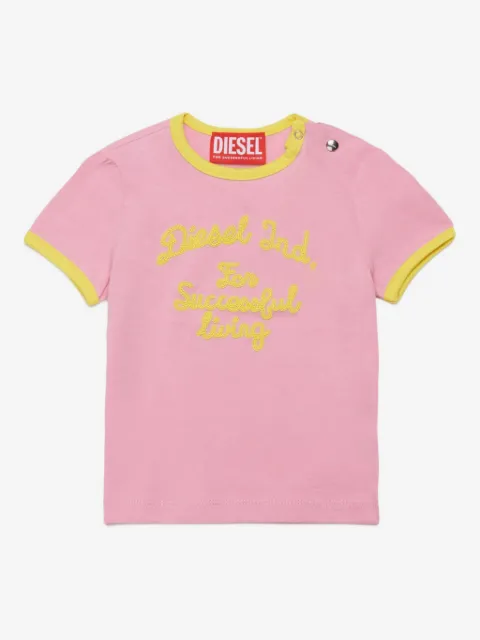 Diesel Kids Telab embroidered T-shirt