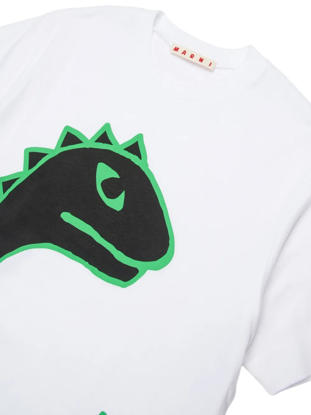  Marni Kids Dinosaur-print T-shirt - White 