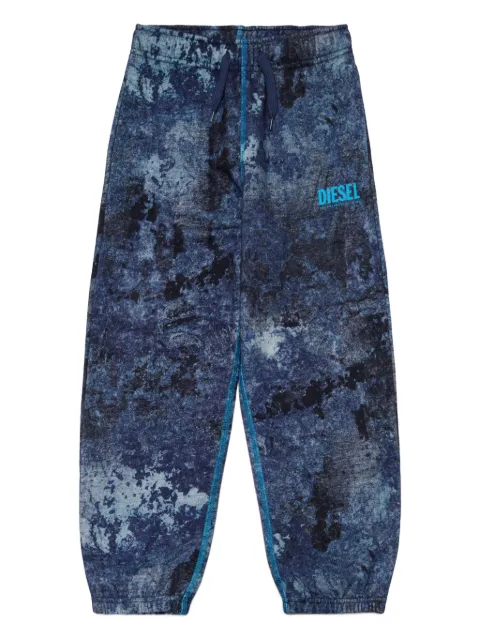 Diesel Kids Pmim logo-print trousers