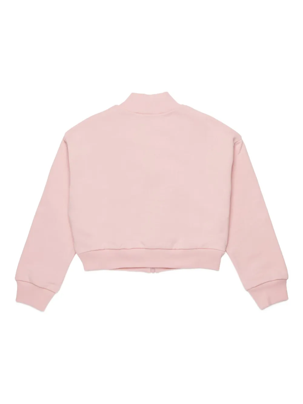Marni Kids Sweater met roosprint en rits Roze