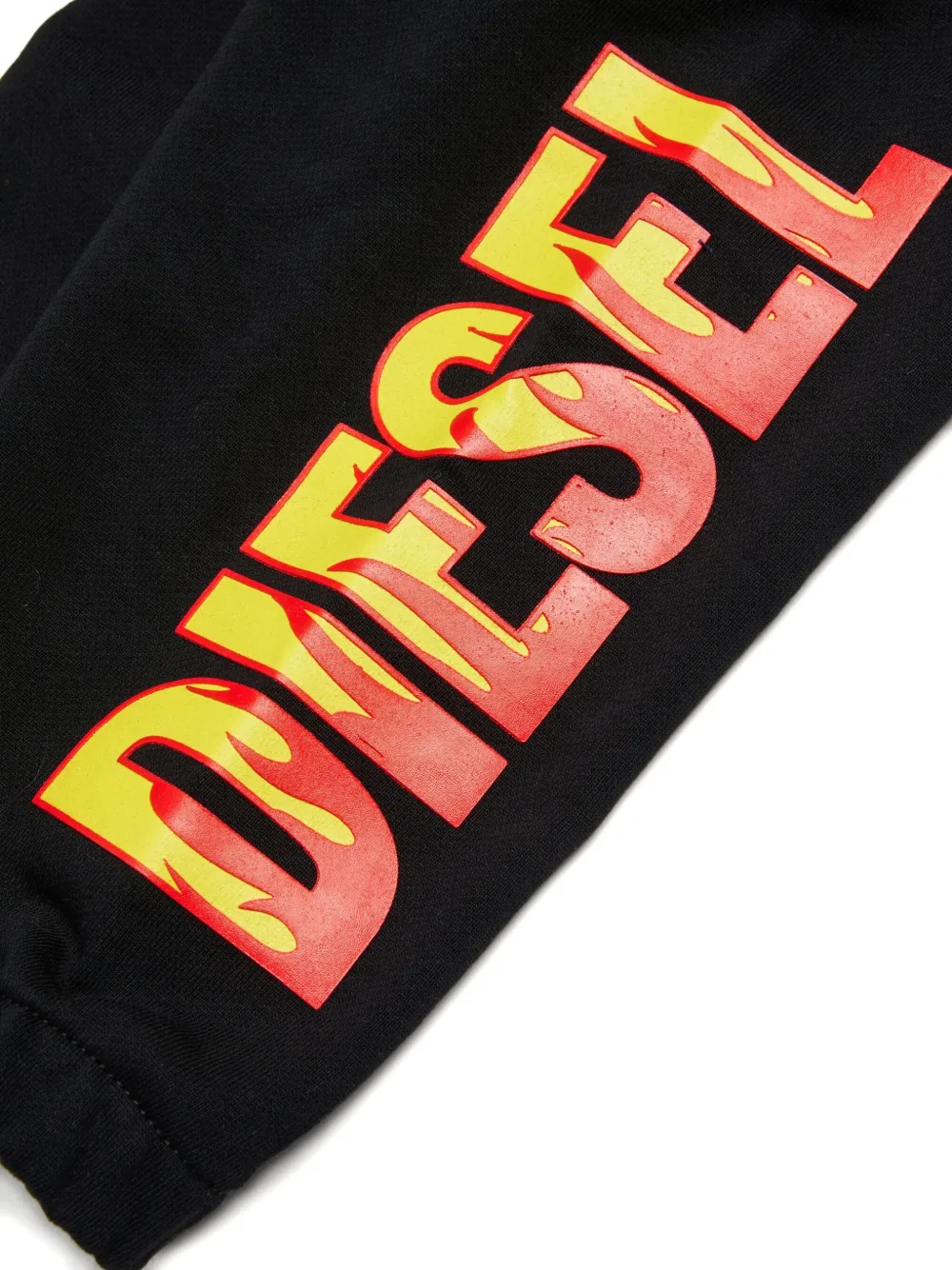 Diesel Kids Pefnyb trainingsbroek met logodetail Zwart
