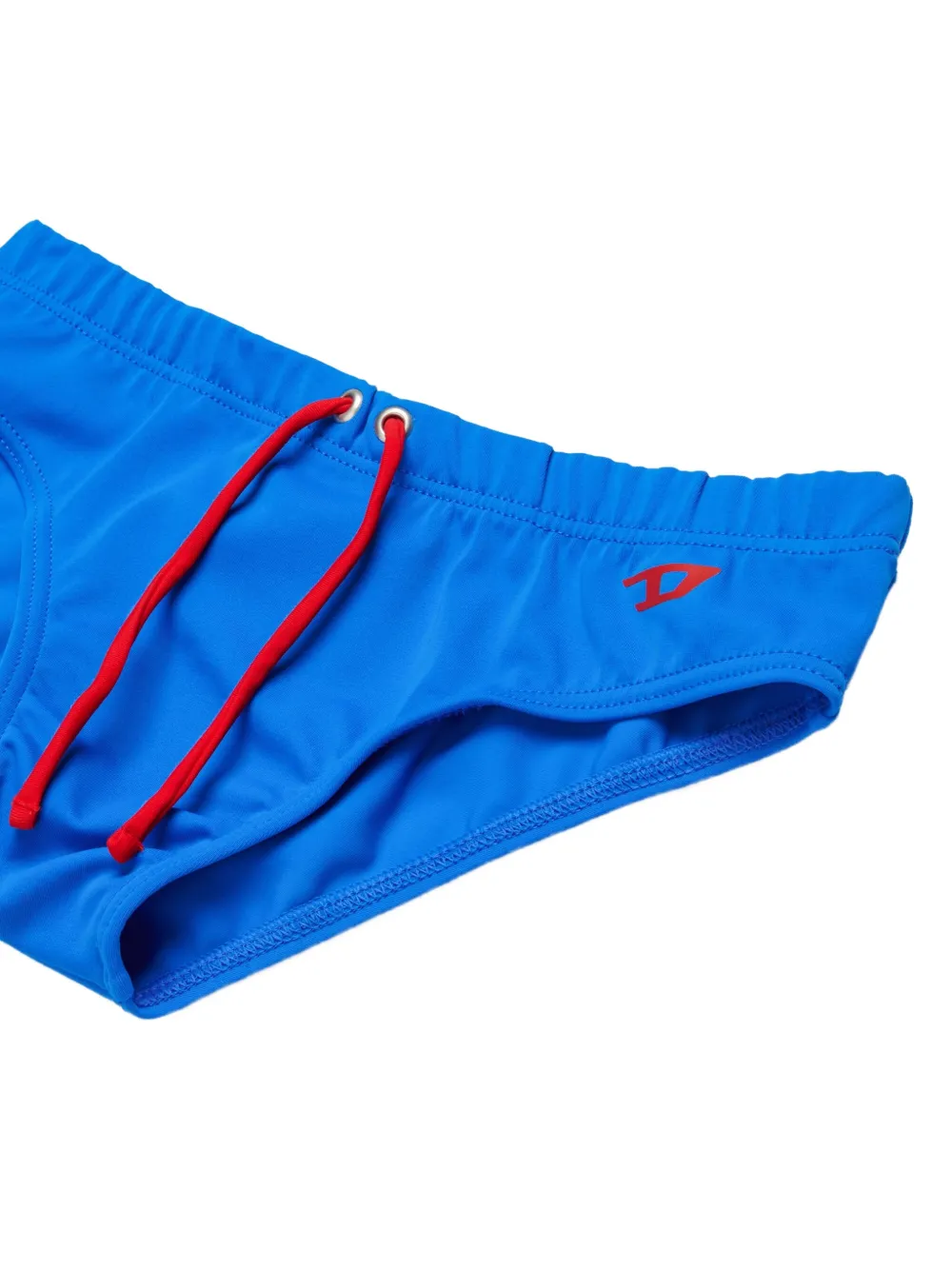 Diesel Kids Zwembroek met trekkoord en logo Blauw