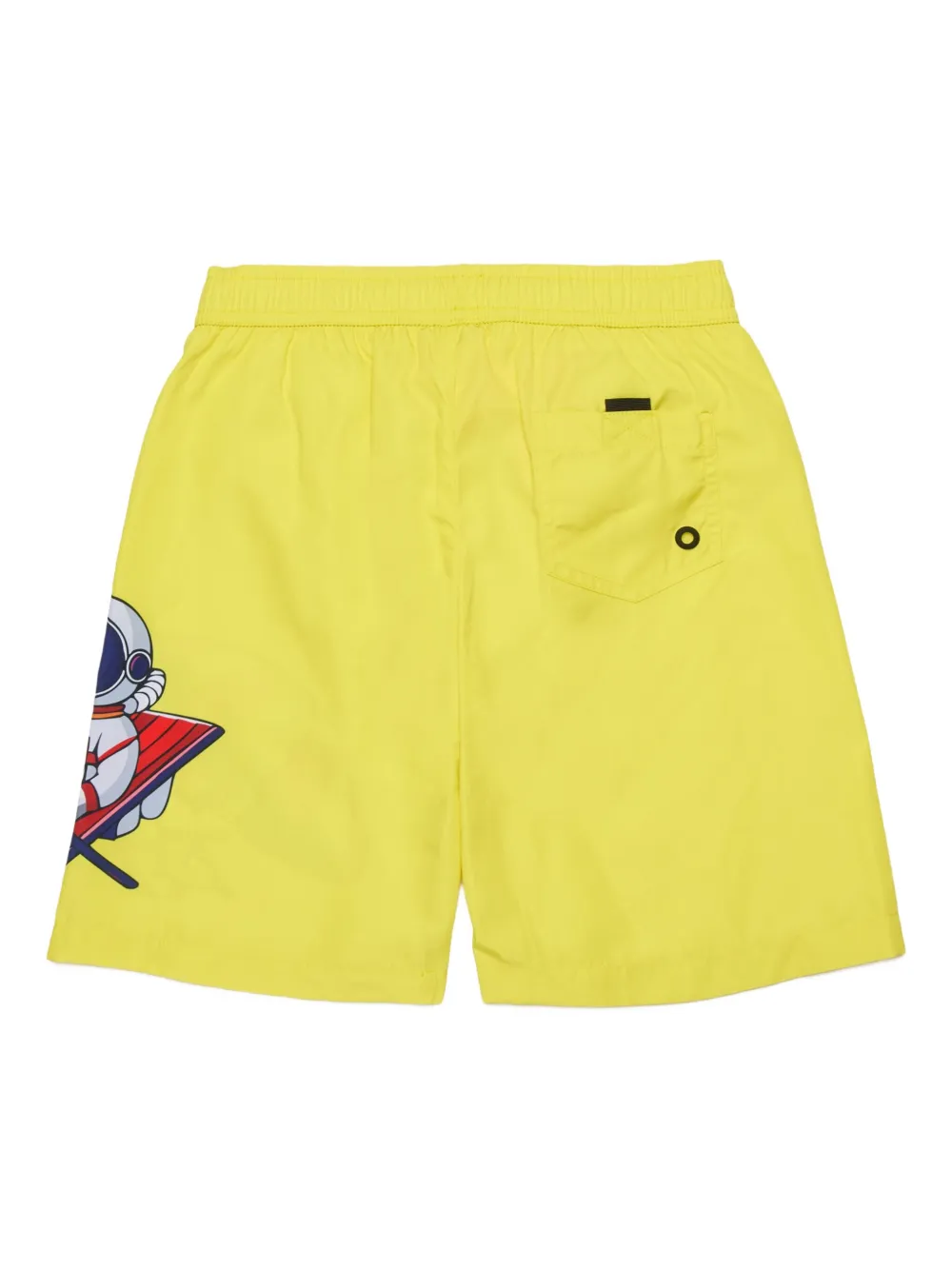  Diesel Kids Graphic-print Swim Shorts - Yellow 