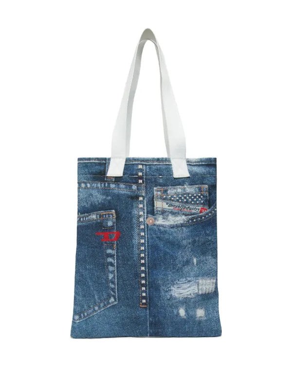 Diesel Kids Wrisy スタッズ ショルダーバッグ | ブルー | FARFETCH JP