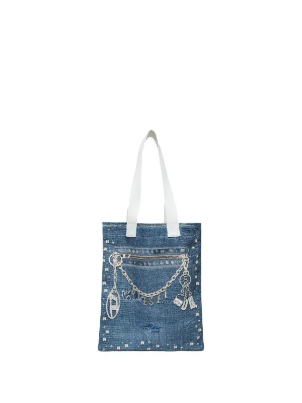 Diesel Kids Wrisy スタッズ ショルダーバッグ | ブルー | FARFETCH JP