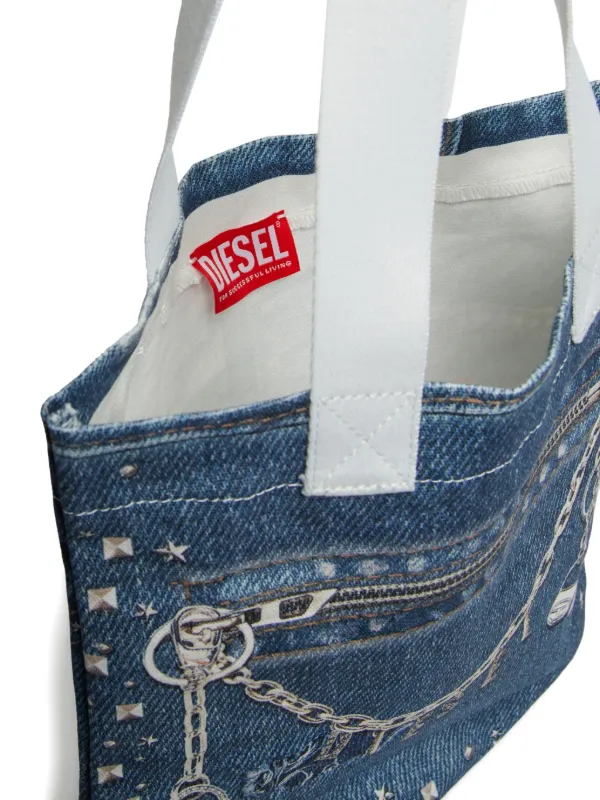 Diesel Kids Wrisy スタッズ ショルダーバッグ | ブルー | FARFETCH JP