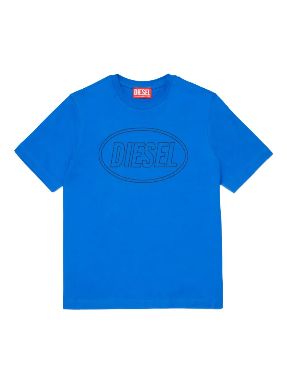 Diesel Kids T-shirt con logo - Blu