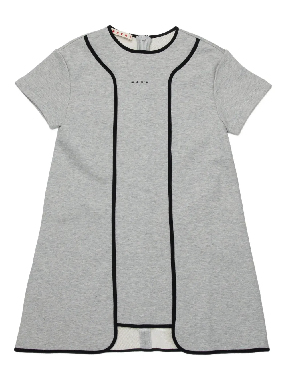 Marni Kids Abito a maniche corte - Grigio