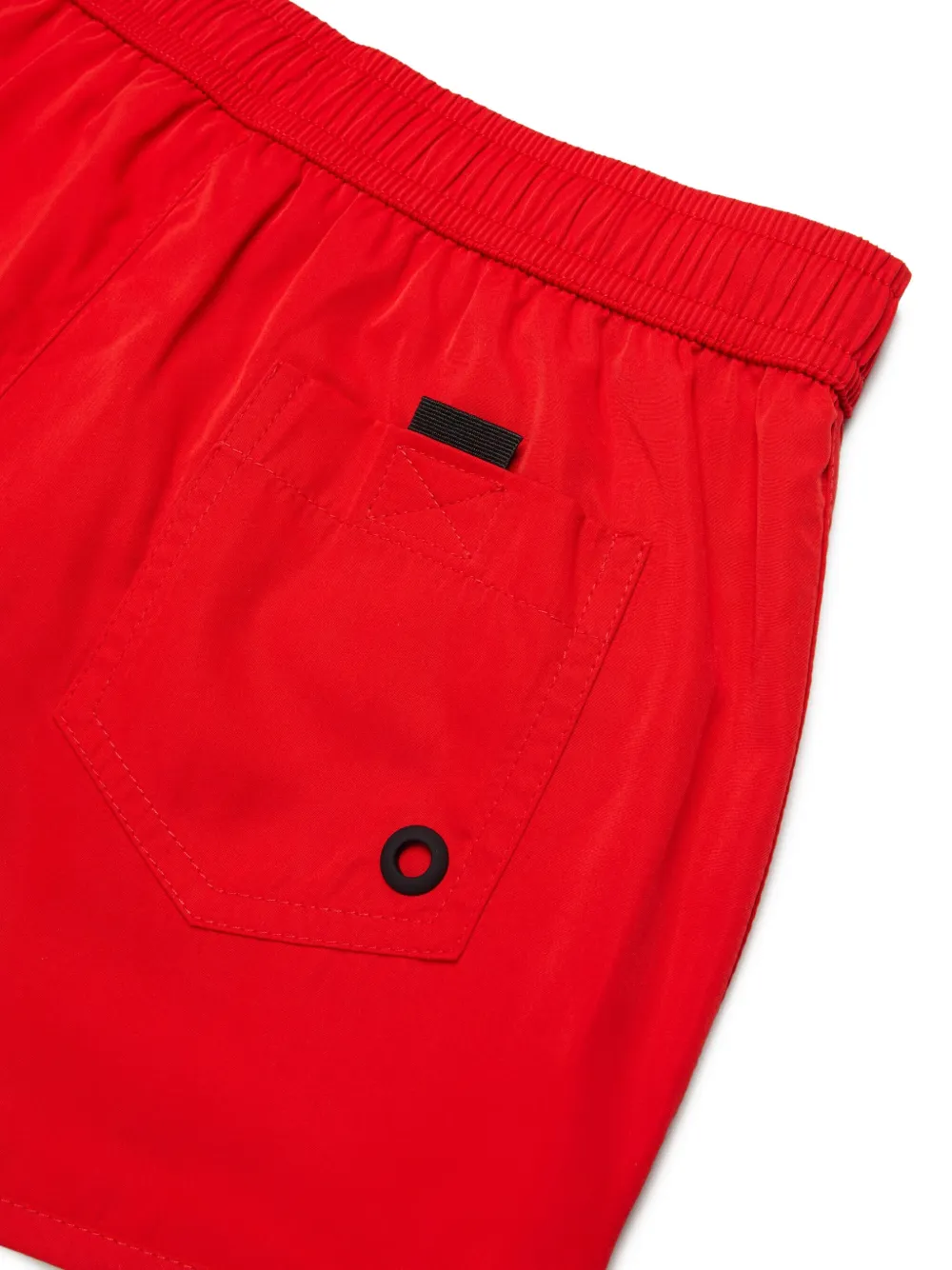  Diesel Kids Drawstring Back-pocket Swim Shorts - Red 