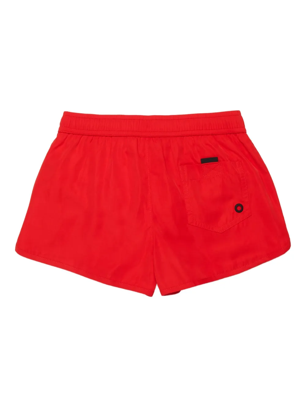 Diesel Kids Drawstring Back-pocket Swim Shorts - Red 