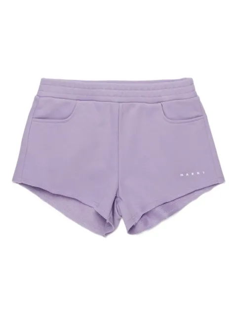 Marni Kids side-pocket cotton shorts