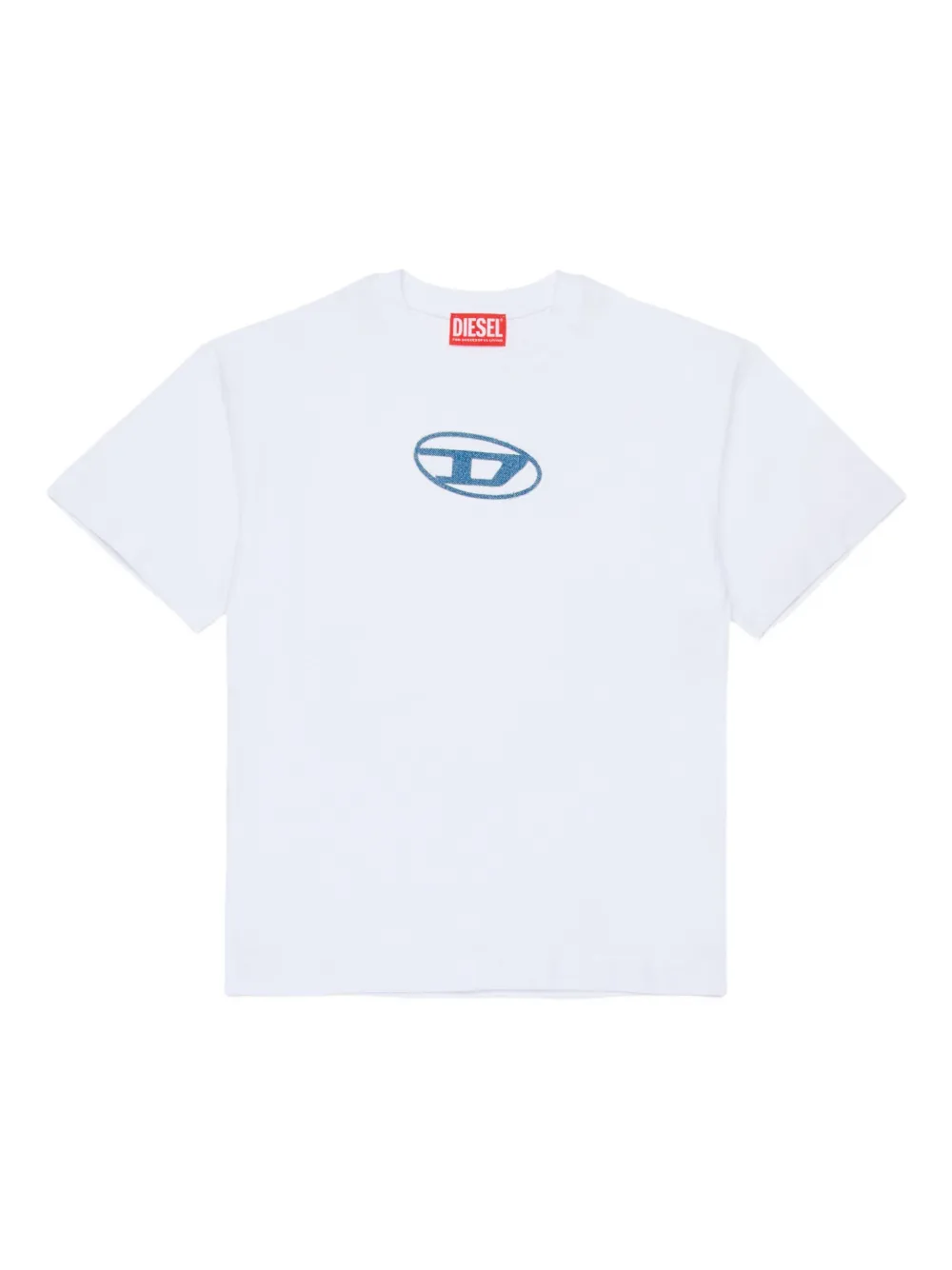 Diesel Kids T-shirt con logo - Bianco