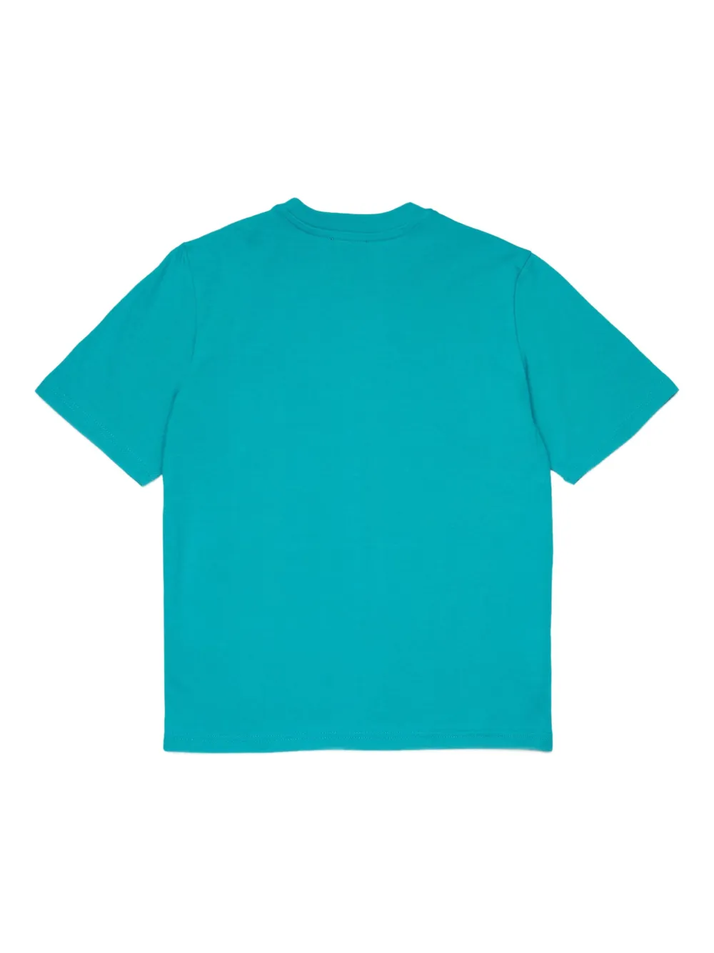 Diesel Kids T-shirt met logo Blauw