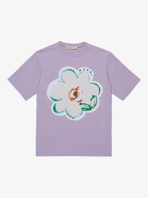 Marni Kids フローラル Tシャツ