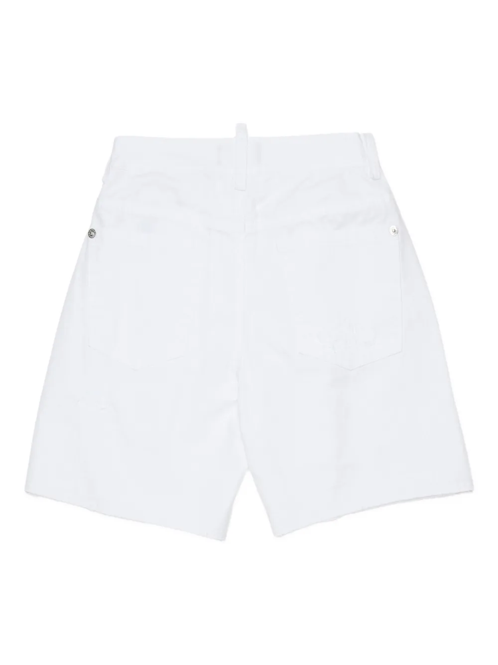  Dsquared2 Kids Button-fastening Shorts - White 