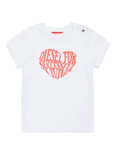 Diesel Kids Camiseta mangas curtas com logo