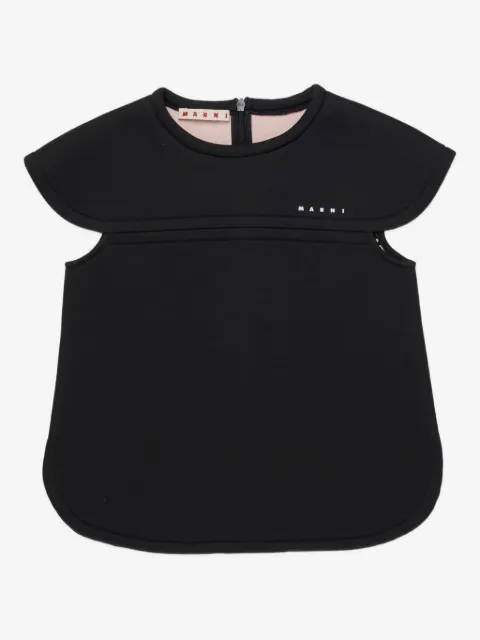 Marni Kids panelled cotton blouse