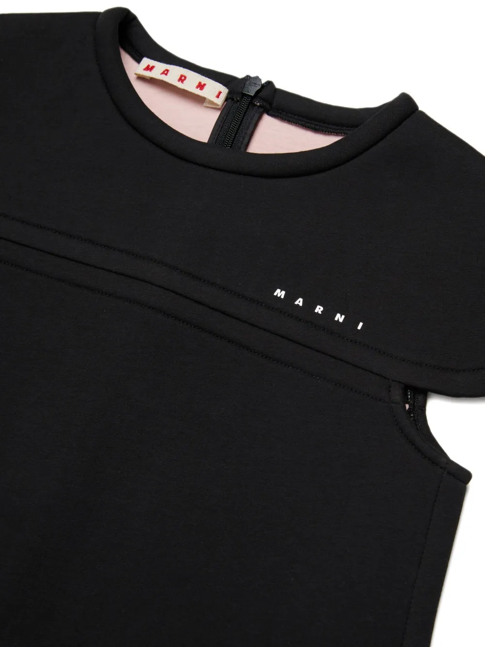 Marni Kids Shirt met vlakken Zwart
