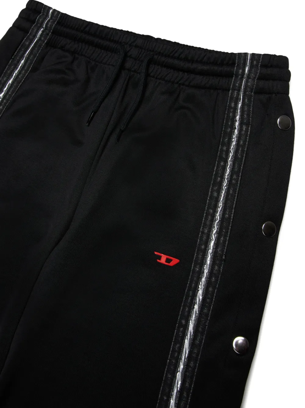  Diesel Kids Button-trim Trousers - Black 
