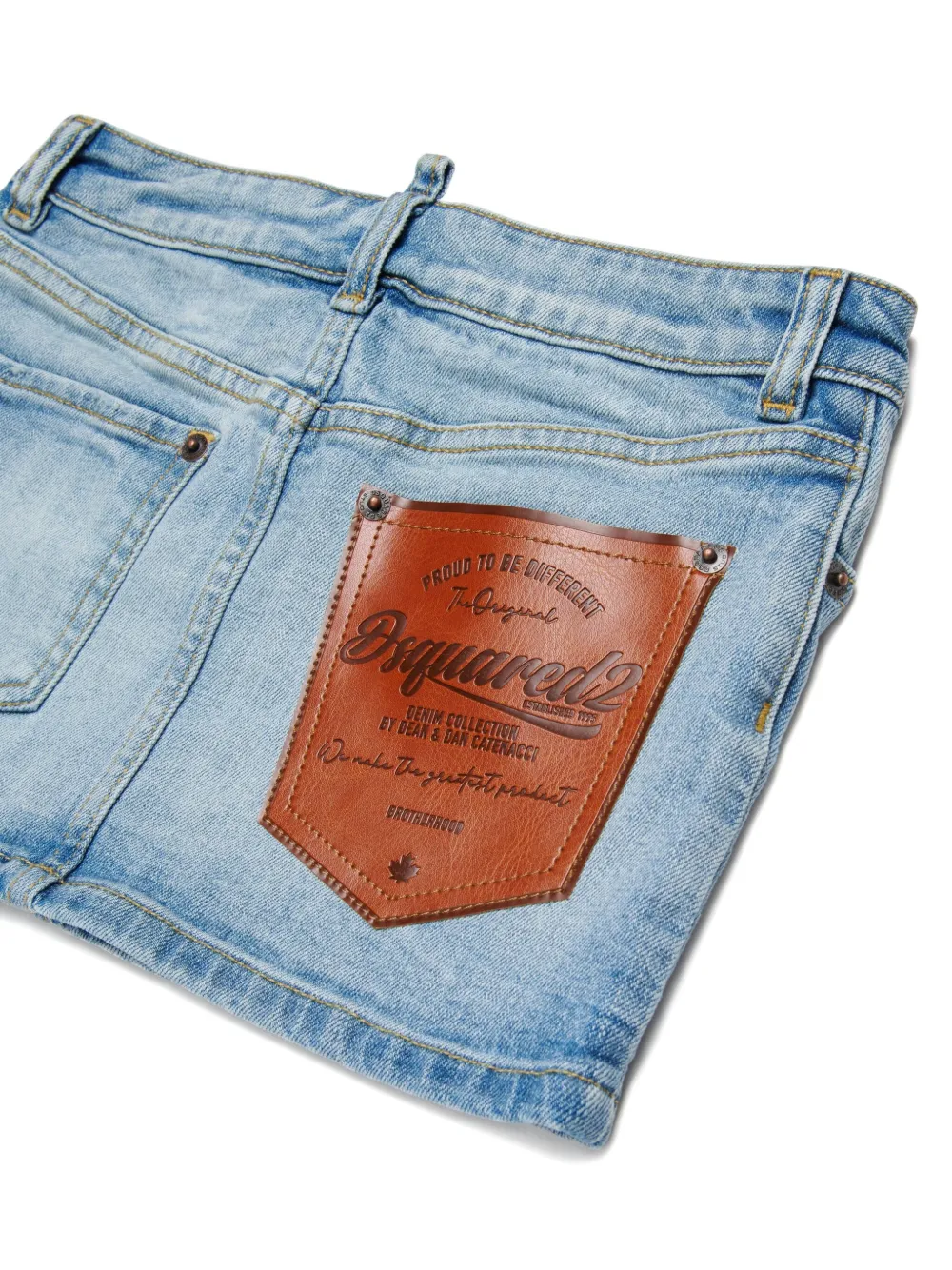  Dsquared2 Kids Pocket Skirt - Blue 