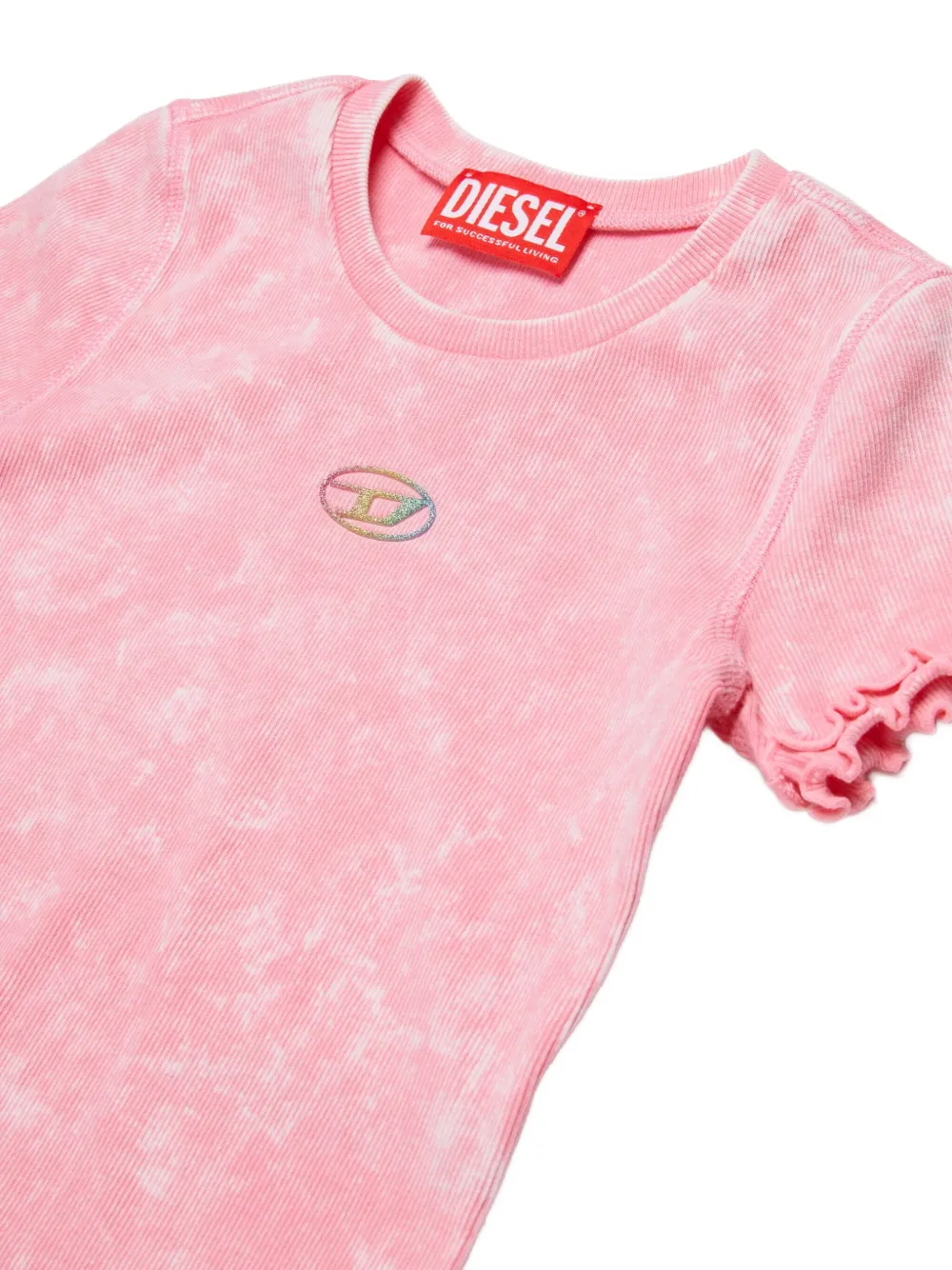 Ruffled Logo T-Shirt