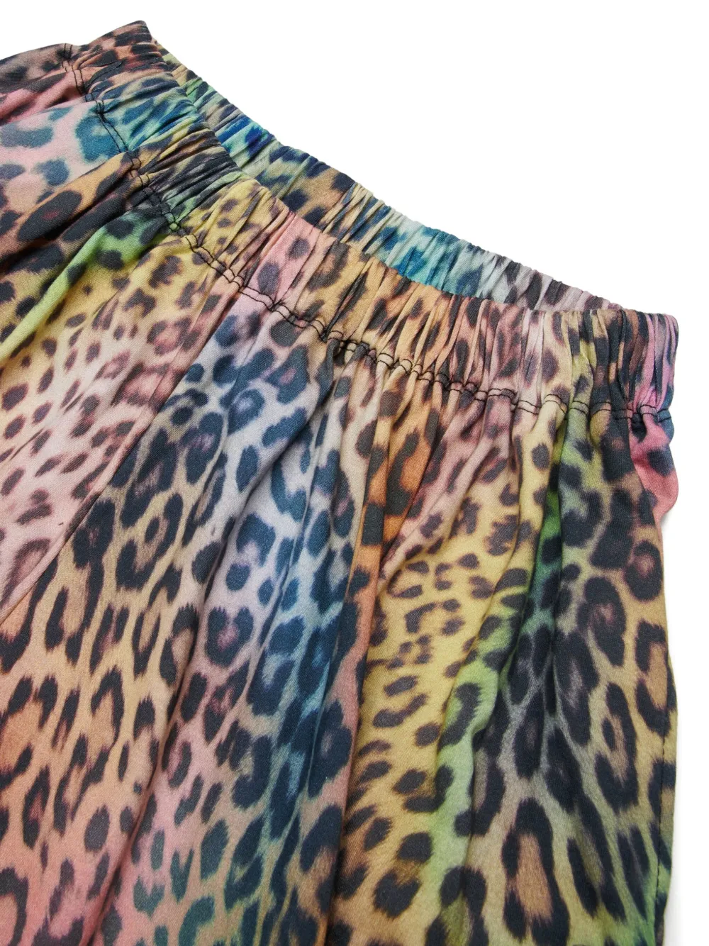  Diesel Kids Mplily Leopard-print Shorts - Brown 